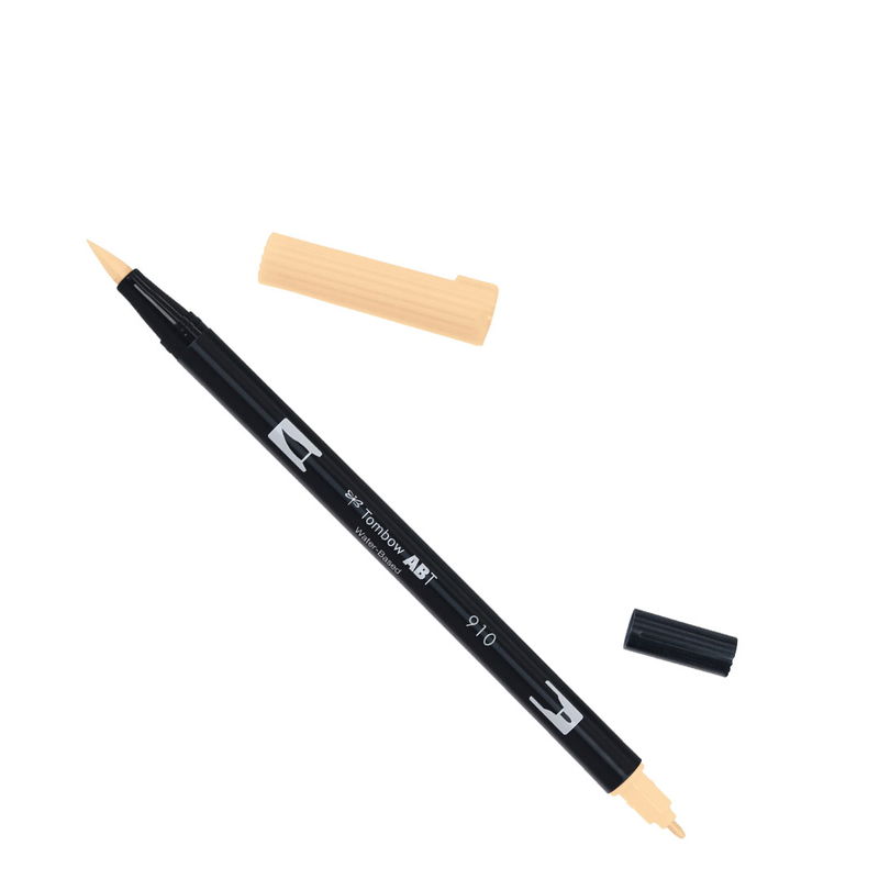 Tombow ABT Dual Brush, vattenbaserad penna med två spetsar, en fine och en brush, Opal 10