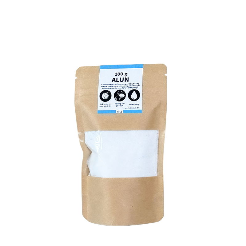 Alun 100 gram till olika använingsområden