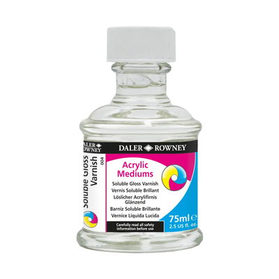 Daler-Rowney System3 Acrylic Gloss Soluble Varnish 75 ml