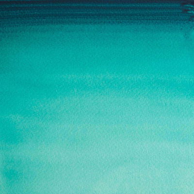Färgprov av Winsor & Newton Professional Water colour Winsor Green (Blue Shade)
