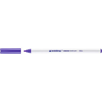 Textilpenna Neonviolett Textilpenna med 1 mm spets. Tvättbar i 60 grader. Färg: Neonviolett