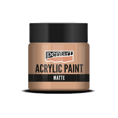 Matt akrylfärg Salmon, 50 ml, Pentart Acrylic