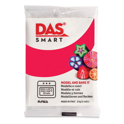 DAS Smart polymerlera Carmine Red 57 g för ugnshärdning