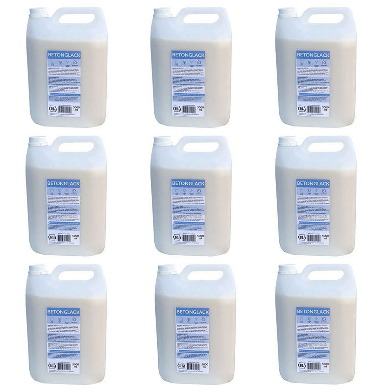 Betonglack för inomhus och utomhus, 75 liter