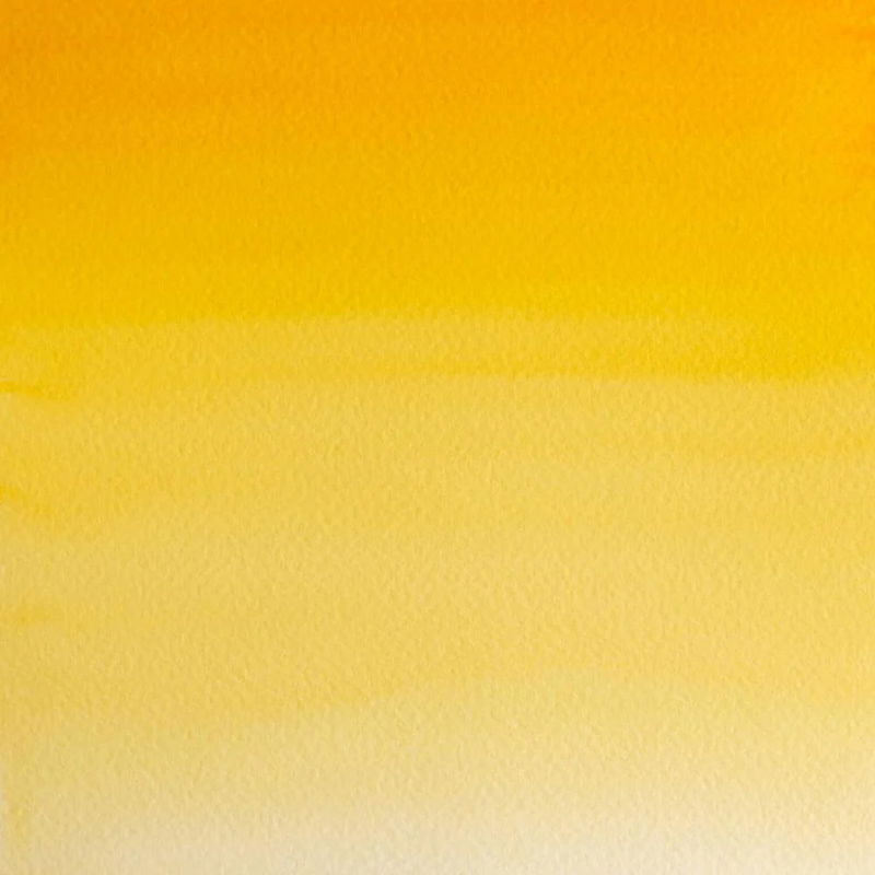 Färgprov av Winsor & Newton Professional Water colour Winsor Yellow Deep