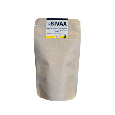 Vitt bivax, 100 gram. Blekt och renat vax farmaceutisk kvalitet, granulat