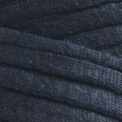 Färg- och textur Zpagetti T-shirtgarn mörkblå nyans