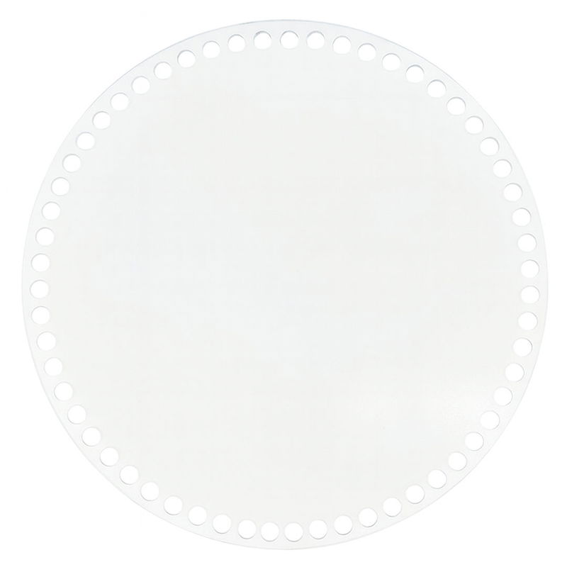 Genomskinligt lock till virkning. Tillverkad av Plexiglas. Storlek 26 cm