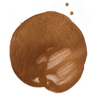 Iridescent Rich Bronze färgprov Liquitex Acrylic Ink 30 ml