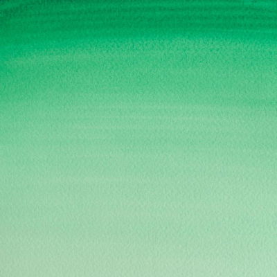 Färgprov (swatch) Cotman akvarellfärg Emerald