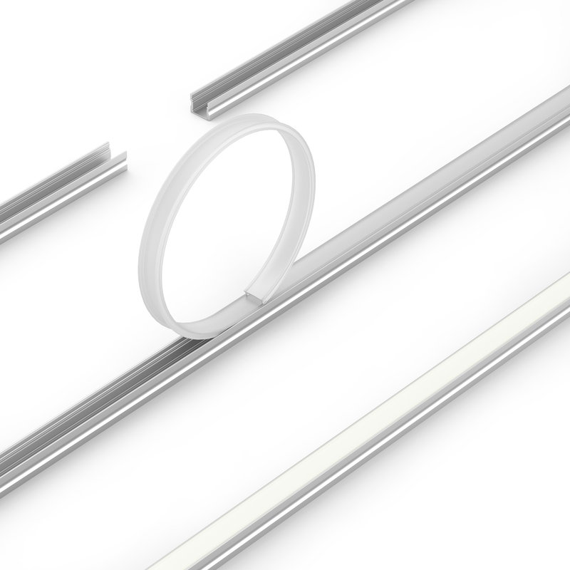 Sayox | LED profil | SSD17 | Utanpåliggande | 17 x 15,2 mm | 1 meter