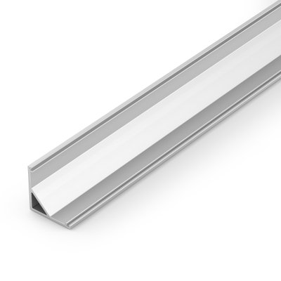 Sayox | LED Profil | SSC16 | Utanpåliggande | 16 x 16 mm | 1 meter | Utan diffusor