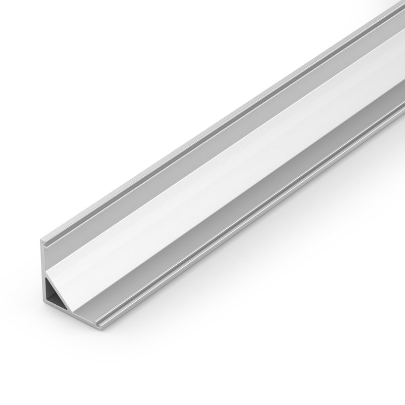 Sayox | LED Profil | SSC16 | Utanpåliggande | 16 x 16 mm | 1 meter | Utan diffusor
