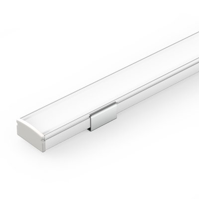 Sayox | SS17 | Monteringsfästen för LED-profiler | Silver | 4-pack