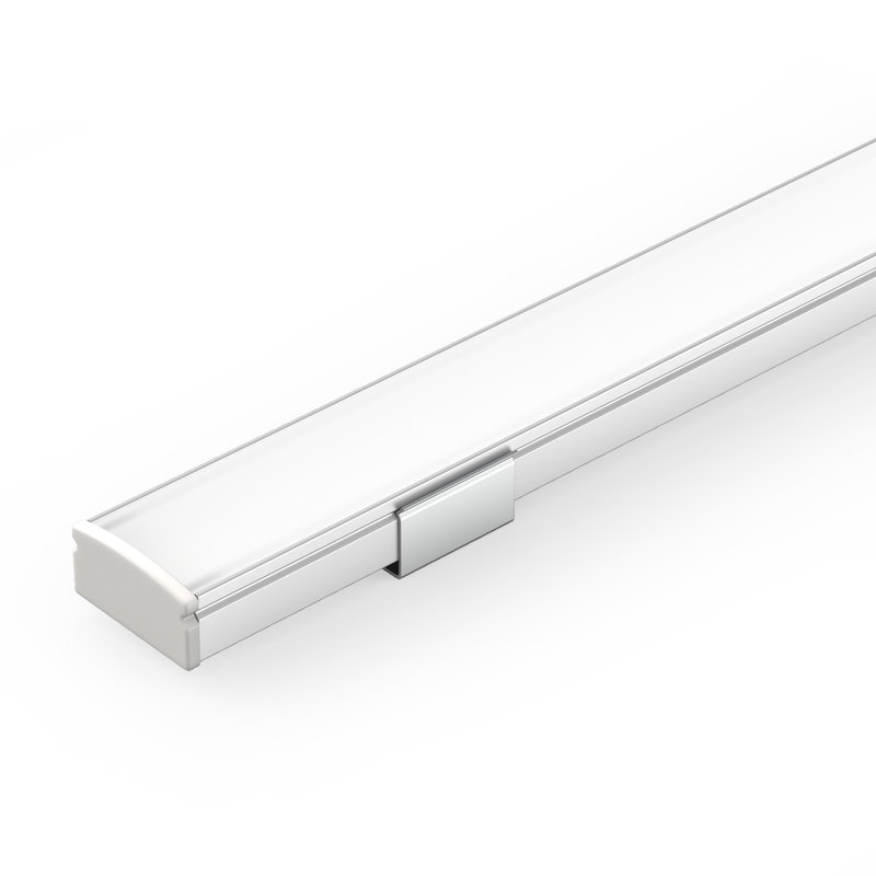 Sayox | SS17 | Monteringsfästen för LED-profiler | Silver | 4-pack