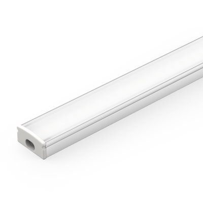 Sayox | SS17 | Ändavslut för LED-profiler | Silver | Plast | 4-pack