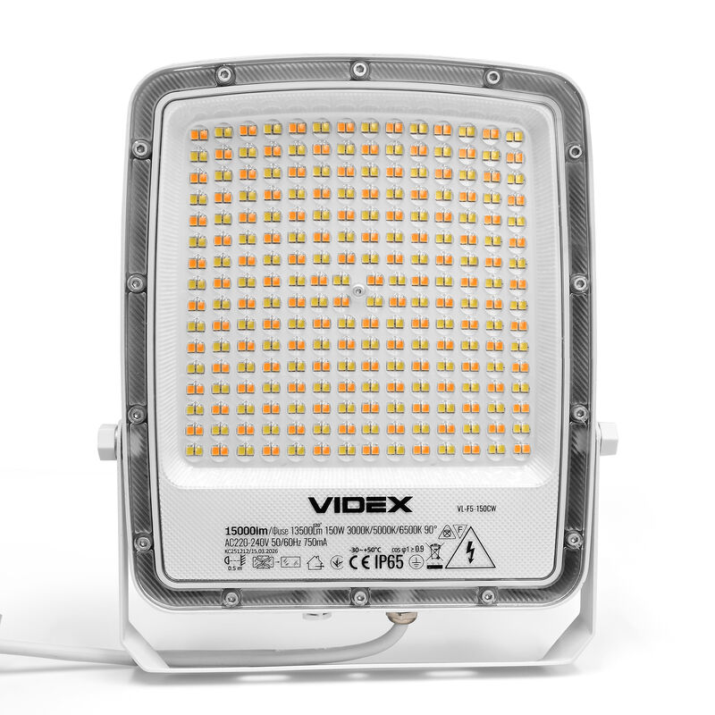VIDEX | LED-strålkastare 150W | CCT 3000K - 6500K | IP65