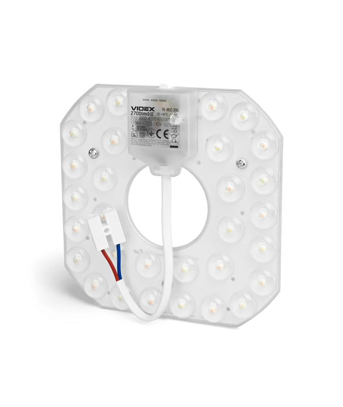 VIDEX | 20W LED modul med magnet |  3CCT | IP20