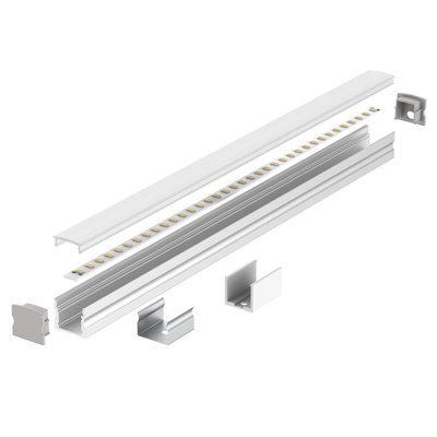Sayox | LED profil | SSD17 | Utanpåliggande | 17 x 15,2 mm | 1 meter