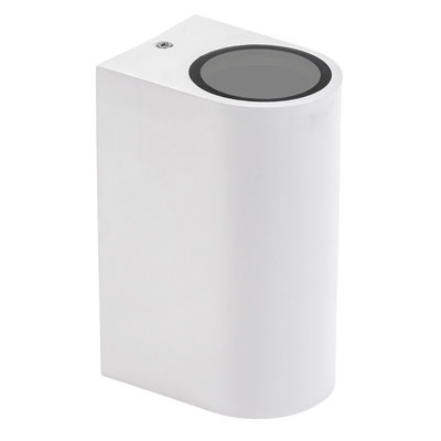 PARETE Fasadbelysning G10 | Vit | IP54 | 230V | Upp- och nedåtriktad ljus