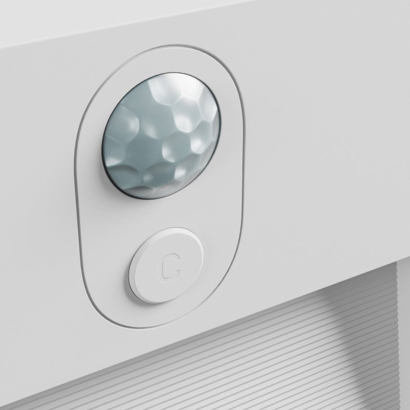 Smarta och uppladdningsbara LED-lampor med rörelsesensor 2-pack