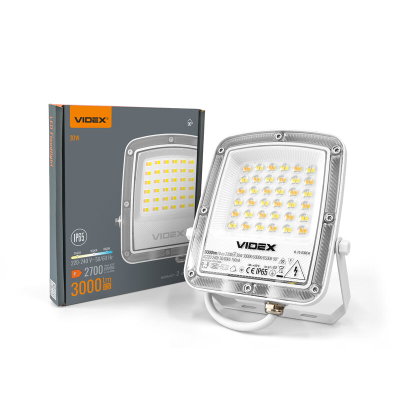 VIDEX | LED-strålkastare 30W | CCT 3000K - 6500K | IP65