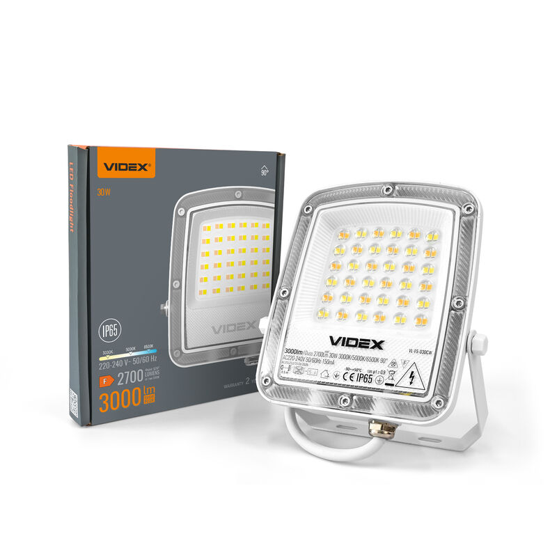 VIDEX | LED-strålkastare 30W | CCT 3000K - 6500K | IP65