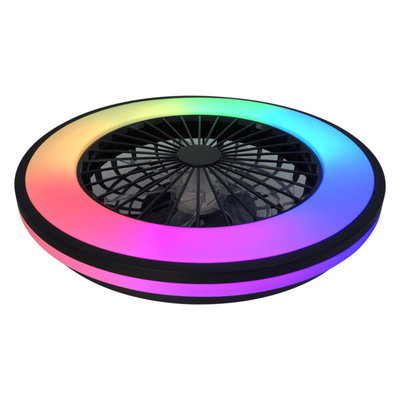 LED-lampa med fläkt RGB+CCT