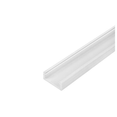 LED Strip profil 1M | 16x7,8mm | Mjölkfärgad