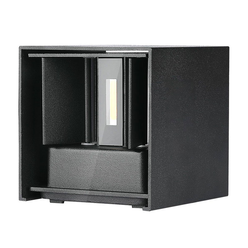 V-TAC | Vägglampa 11W | Svart | IP65
