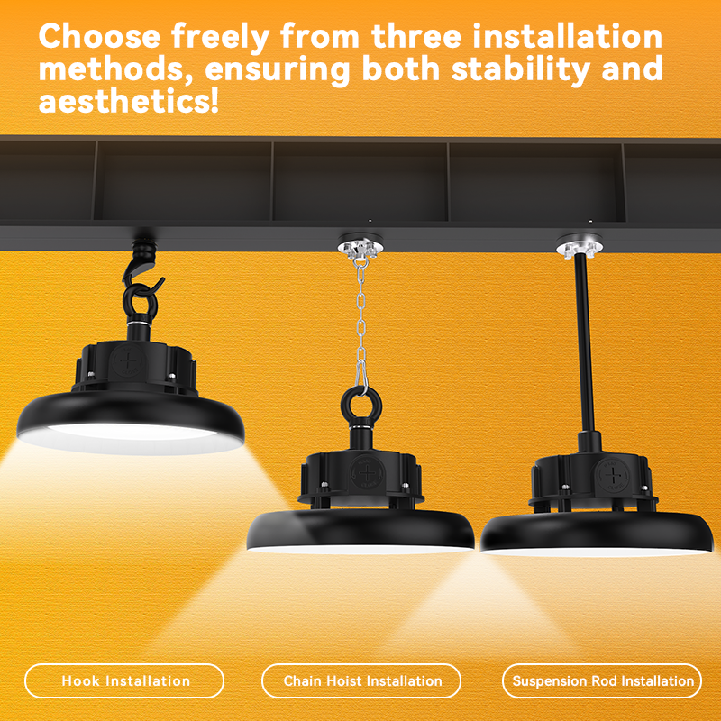 LED High bay Orion | 100W | 210 LM/W | IP65 | 90°| 1-10V Dimbar | Philips driver