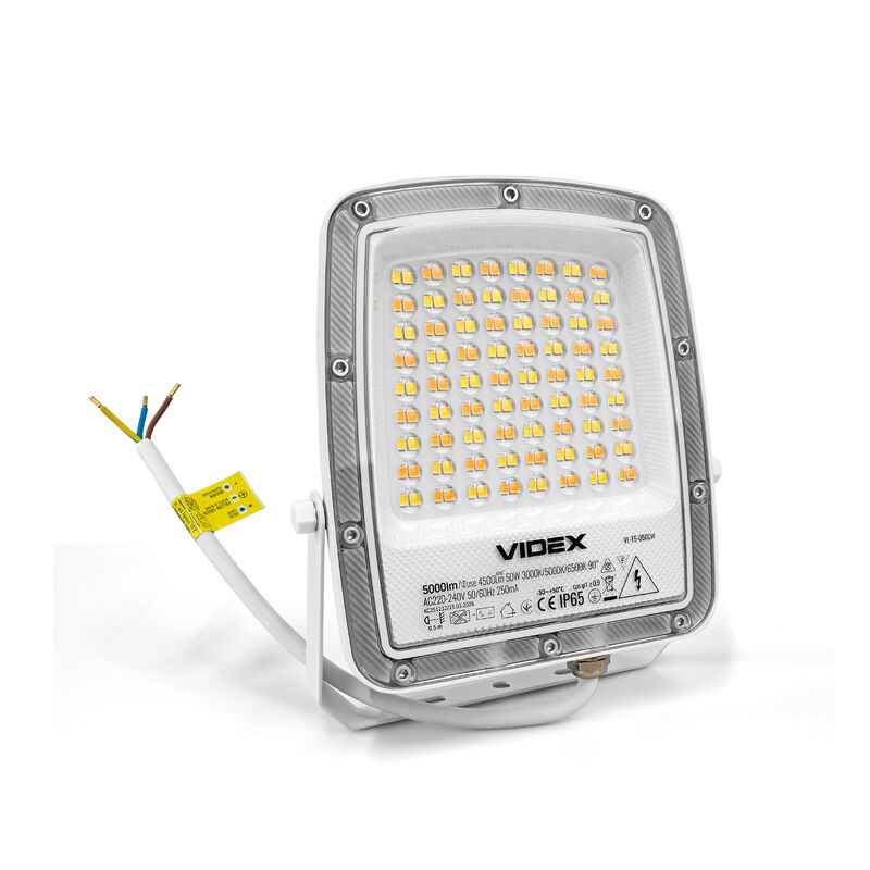 VIDEX | LED-strålkastare 50W | CCT 3000K - 6500K | IP65