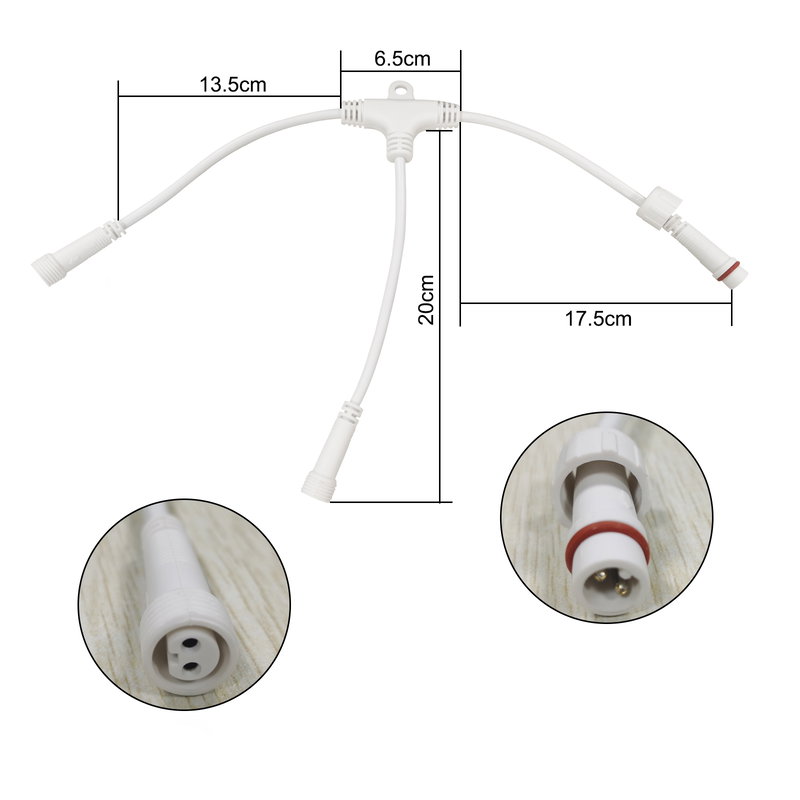PRO-spektrum | 3-vägs Y-typ kabel | IP65