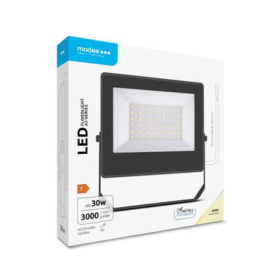 Modee Lighting LED strålkastare 30W | Neutralvit 4000K | IP65