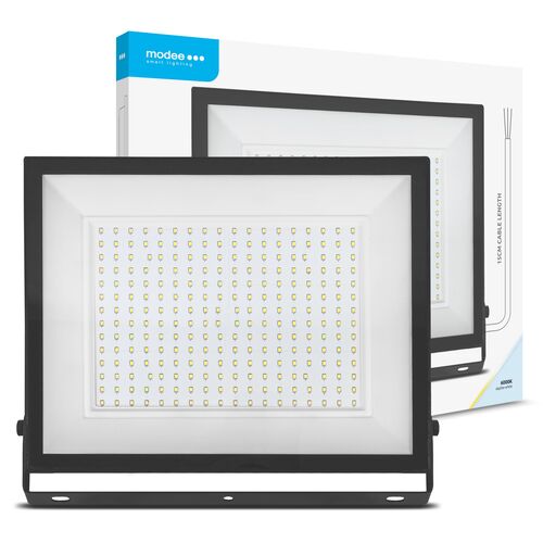 Modee Lighting LED strålkastare 200W | Kallvit 6000K | IP65