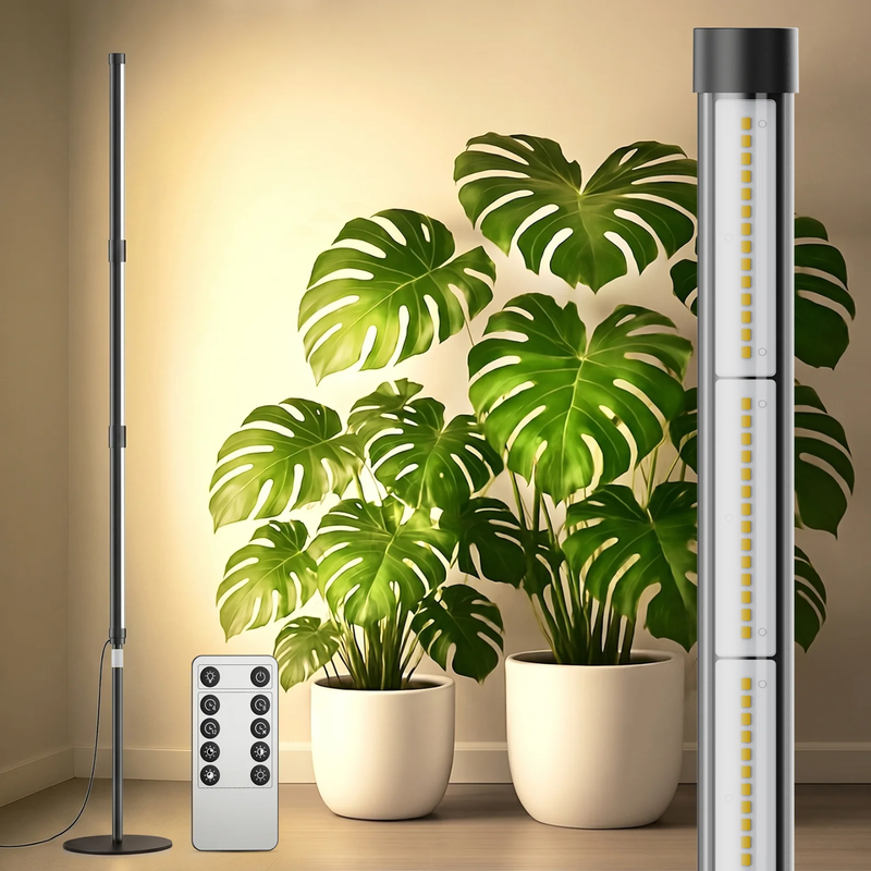 SANSI T10 Pro 80 W LED-växtlampa med stativ
