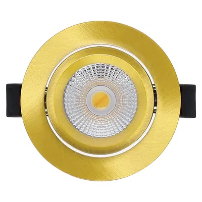 LED-Downlight | Slim-fit | 6W | Dimbar | Mässing | CCT