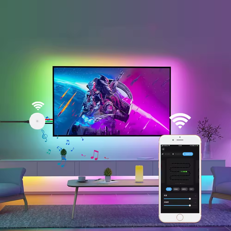 LED controller | RF 28 Key WIfi+Bluetooth | DC5-24V