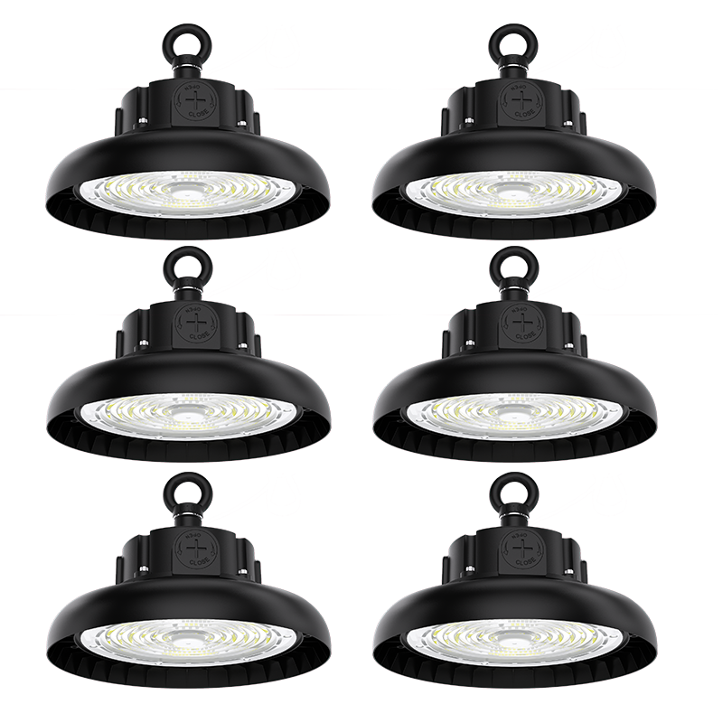 6-pack | LED High bay Orion | 100W | 210 LM/W | IP65 | 90°| 1-10V Dimbar | Philips driver