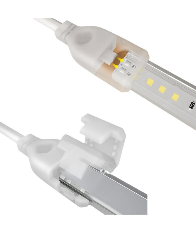LED Strip | SMD | Kallvit 6000K | 9W/meter | IP67 | 230V