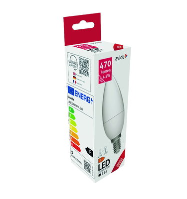 Avide | LED E14-lampa 4,5W | Varmvit 3000K