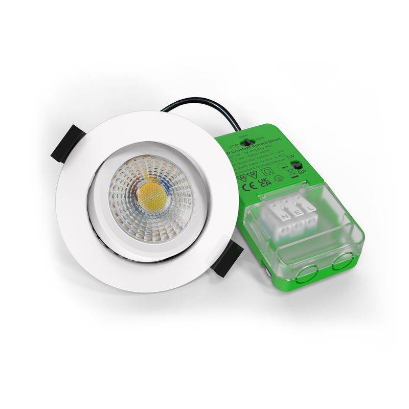 LED Downlight Slimmy | 5-7W | CCT | 2700-3000K-4000K | IP65 | Dimbar | Värmeskydd LED Downlight Slimmy | 5-7W | CCT | 2700-3000K-4000K | IP65 | Dimbar | Värmeskydd