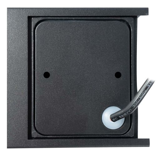 Vägglampa 6W | IP65 | Neutralvit 4000K | Svart
