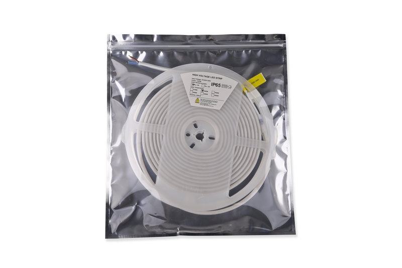 COB LED Strip 5 meter | 12W/meter | 3000K Varmvit IP65 | 230V | Dimbar