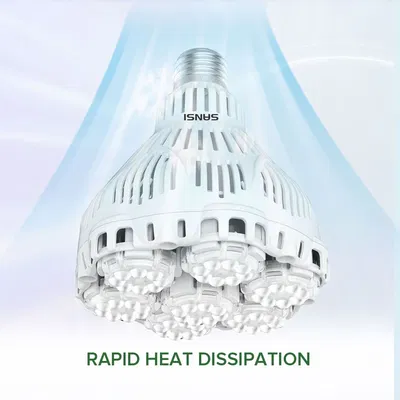 SANSI 40W LED-växtlampa med fjärrkontroll | E27