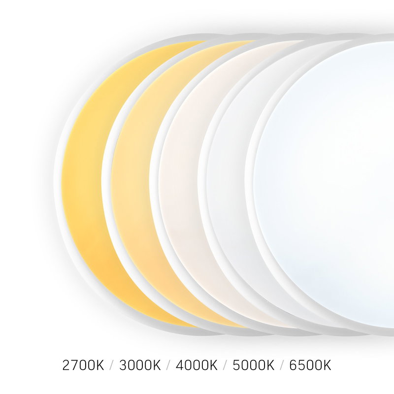 VIDEX | LED Plafond 15W-25W-30W | Inkl. sensor och nödbelysning | CCT | IP44