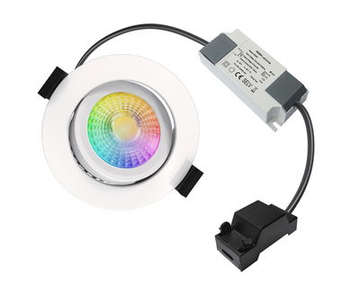 LED Downlight Slimmy | 7W | RGBW | Tuya Zigbee | IP65 | Vit