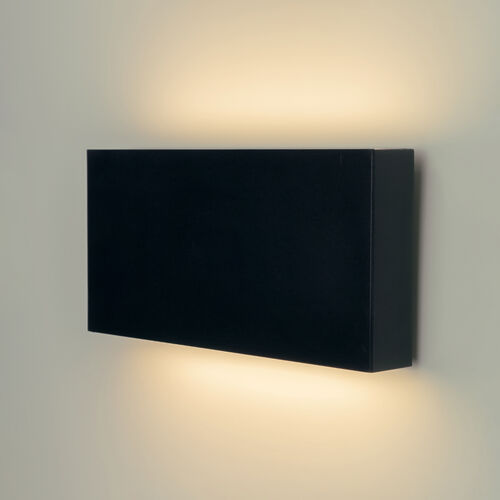 Fasadbelysning 8W | 4000K Neutralvit | IP65 | Svart