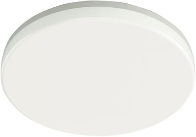 Avide Bulkhead Lamp Uranus Round IP54 18/24W NW 4000K White