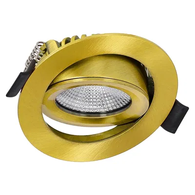 LED-Downlight | Slim-fit | 6W | Dimbar | Mässing | CCT